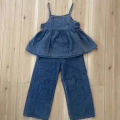 値下げ「devirock」セットアップ　size130のサムネイル