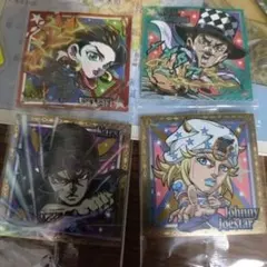 ジョジョの奇妙な冒険 シール 4枚セット