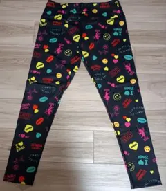 Zumba ロングレギンス カラフルプリント　XLサイズ