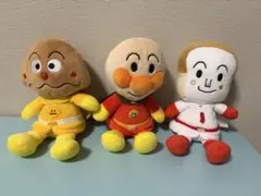 アンパンマン カレーパンマン 食パンマン ぬいぐるみ 3体セット