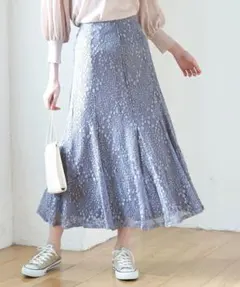 ROPE' PICNIC ロペピクニック　レースマーメイドスカート　フレア