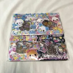 おはじきシール4つセット　カミオジャパン