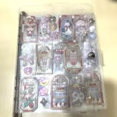 h*a様 A5 シール帳完成品