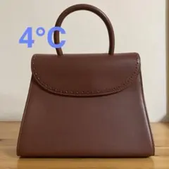 美品★ビンテージ4℃ 2WAYバッグ★brownのサムネイル