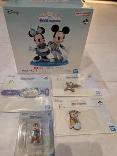 一番くじ ディズニー ラストワン賞 フィギュア他セット（計５点）のサムネイル