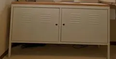 ikea psキャビネット専用　特注無垢材天板　ビーチ材