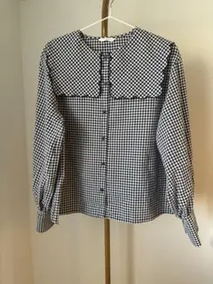 ギンガムチェック シャツ