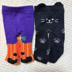 ハンドメイド　メルちゃん　タイツ　2点セット　パンプキン