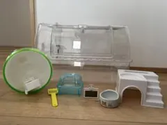 Roomyルーミィ グランスペース ハムスター飼育セット トイレ 電気