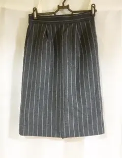ストライプ タイトスカート