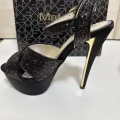 (Mafmaf)マフモフ グリッターピンヒールLサイズ