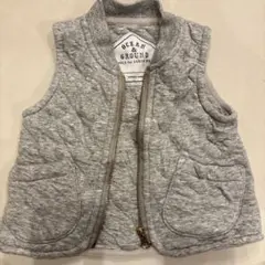 OCEAN & GROUND ベビーベスト 80サイズ グレー