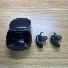 【ジャンク品】SONY ワイヤレスイヤホン ブラック 充電ケース、ケーブル付き