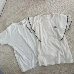 ホワイトTシャツセット140