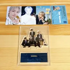 TXT セツナハナビ ヒュニンカイ ソロジャケ トレカ 4種セット+特典アクスタ