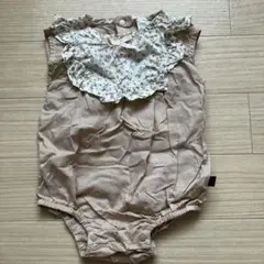 tete a tete フリル付きロンパース 70