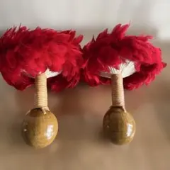 ウリウリ フラダンス用 羽毛楽器セット - メルカリ