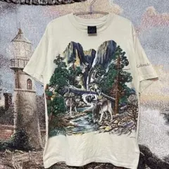 HABITAT Colorado ウルフ プリント Tシャツのサムネイル