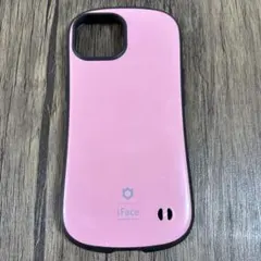 iPhone 15.14.13 iFace スマホケース くすみピンク