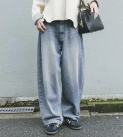 ITEMS URBAN RESEARCH デニムコクーンパンツ
