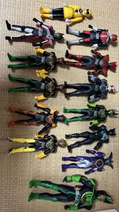 仮面ライダー オーズ　ソフビ　フィギュア 17センチ　13体セット