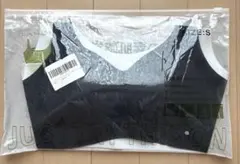 シームレス ナイトブラ ブラジャー スポブラ ブラトップ S ブラック 黒