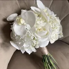 【最終価格】ウェディングブーケ アーティフィシャルフラワーブーケ