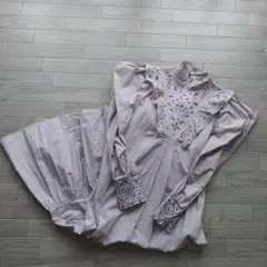SNIDEL☆古着☆ 상태좋음 ☆個性派☆ワンピ☆ロング☆XS