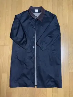 MACOBER×FREAK'S STORE 別注 ステンカラーコート ブラック