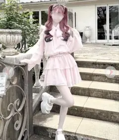HONEY MEW フリルシフォンワンピース ホワイト HONEY MEW フリルシフォンワンピース ホワイト - メルカリ