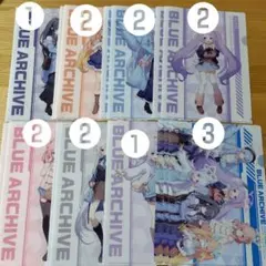 ローソン　クリアファイル　ブルーアーカイブ　8種　15枚
