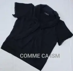 最終価格　COMME CA ISM 半袖 ブラウス ブラックのサムネイル