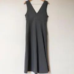 UNIQLO ブラッシュドジャージージャンパースカート Мサイズ