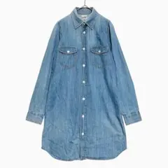 Lee リー　デニムシャツ チュニック　Sのサムネイル