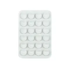 両面吸盤 スマホ用吸盤 吸盤シート 白 新品