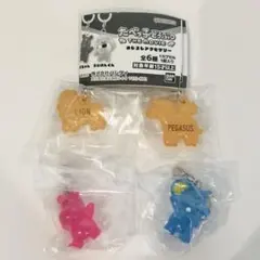 ま*ゃ様 たべっ子どうぶつ　THE　MOVIE　めじるしアクセサリー　4種　ガチ