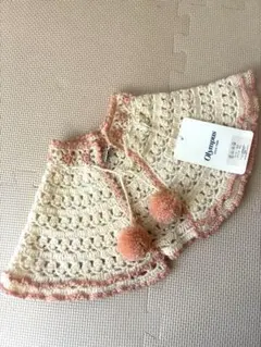 Olympus ベビーポンチョ 0-12ヶ月 クリーム/ピンク