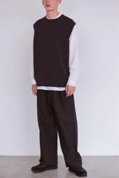 Graphpaper 18SS ニットベスト Free sizeのサムネイル