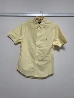 ポロ・ラルフ・ローレン 半袖ポロシャツ 黄色