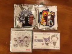 おっさんずラブ 政宗 アクキー ラバキー 缶バッジ スタッフカード サンリオ