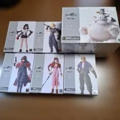 FINAL FANTASY VII BRING ARTS フィギュア 6体セットのサムネイル