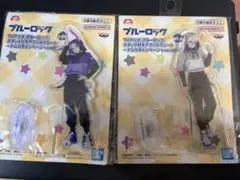 ブルーロック　アクリルスタンド　ナムコcasual bunny 凪　玲王