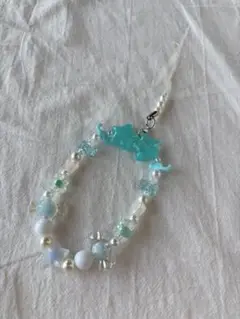 海をイメージしたストラップ