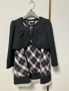 入学卒園　未使用　WHIP PARTY ワンピースフォーマルジャケット120cm