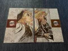 鬼滅の刃 無限列車編 アイキャッチクリアファイル 煉獄杏寿郎、炭治郎 2セット