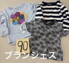 ブランシェス　長袖半袖Tシャツ3枚セット
