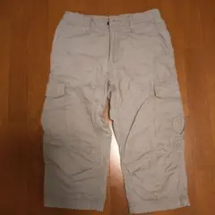 FOBファクトリー カーゴパンツ　クロップドパンツ　Lサイズのサムネイル