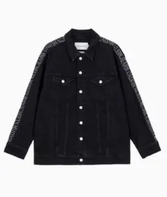 ジェニ着用　CALVIN KLEIN JEANS黒デニムジャケット