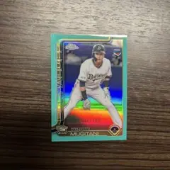 topps npb chrome オリックス　麦谷裕介2/199