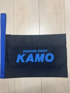 ⭐︎新品未使用⭐︎KAMO シューズバッグ 黒/青のサムネイル